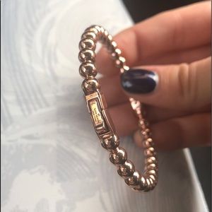 Kate Spade New York Rose-Goldtone Ball Bangle